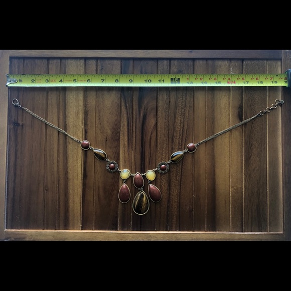 Multi Stone Lucky Brand Necklace - Picture 4 of 4